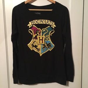 Hogwarts crest long sleeve tshirt